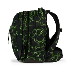 Discount Satch Match School Backpack green supreme