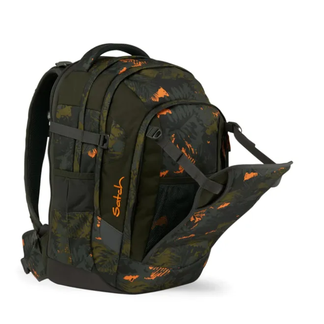 Satch Match School Backpack jurassic jungle