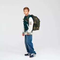Hot Satch Pack School Backpack jurassic jungle