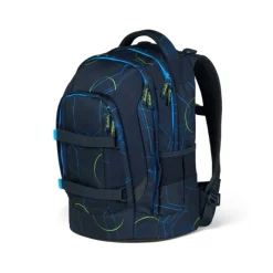 Satch Pack School Backpack blue tech