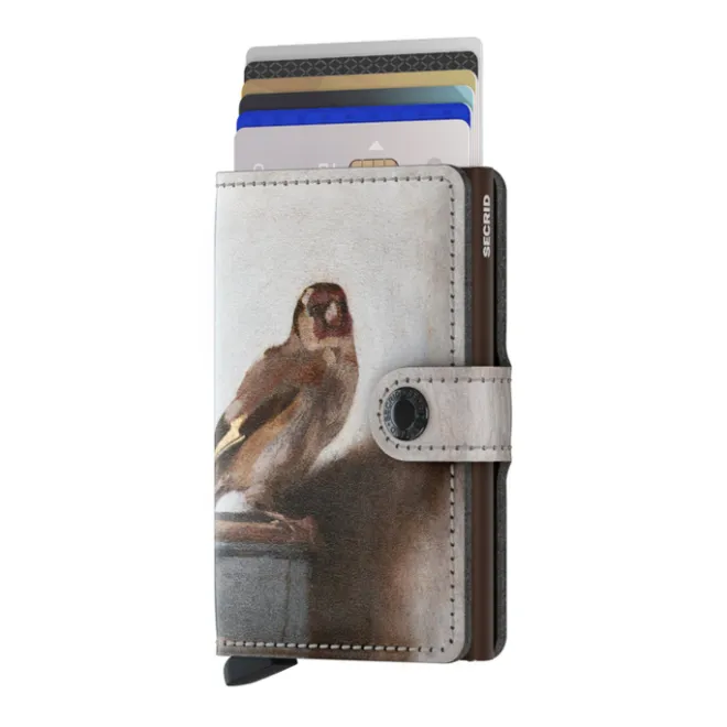 Sale Secrid Miniwallet Art Mauritshuis goldfinch