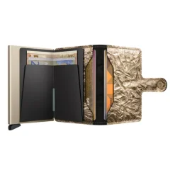 New Secrid Miniwallet Crunch gold