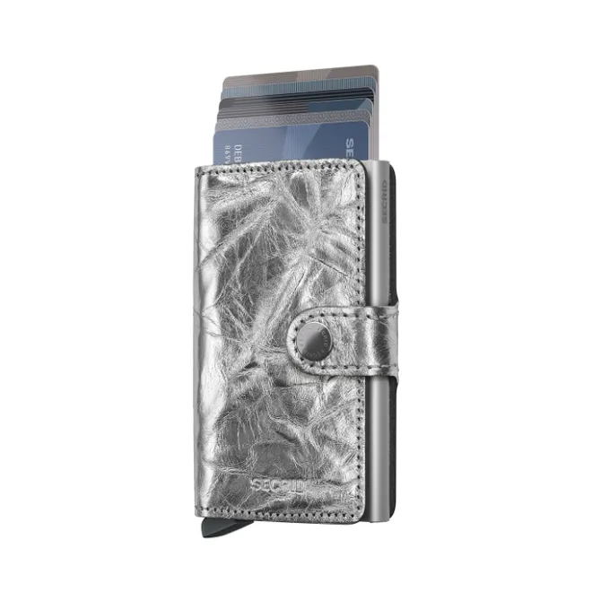 Online Secrid Miniwallet Crunch silver