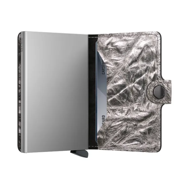 Online Secrid Miniwallet Crunch silver