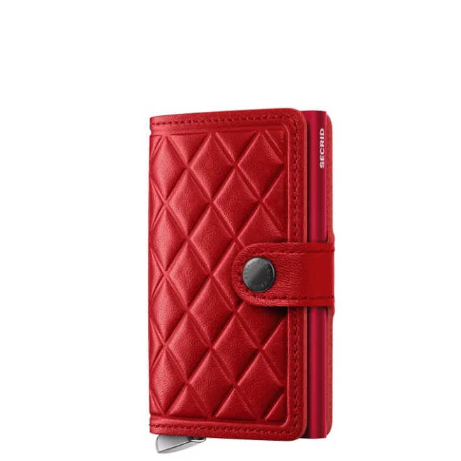 Online Secrid Miniwallet Emboss Diamond red
