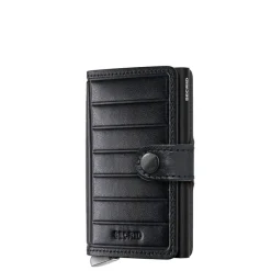 Best Secrid Miniwallet Emboss Lines V2 black