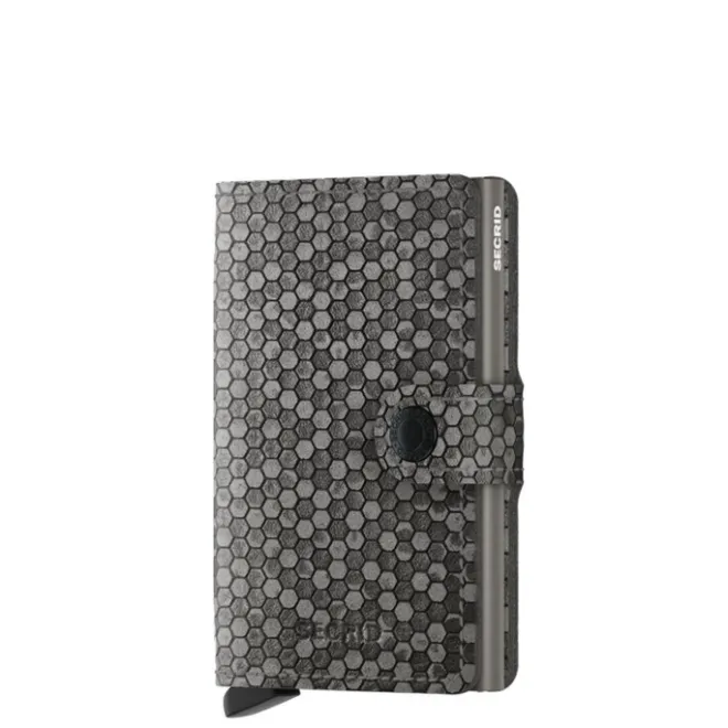 Hot Secrid Miniwallet Hexagon grey