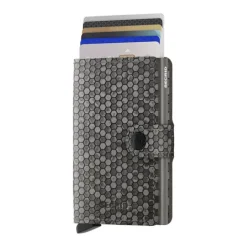 Hot Secrid Miniwallet Hexagon grey