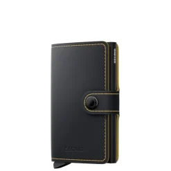 Clearance Secrid Miniwallet Matte black ochre