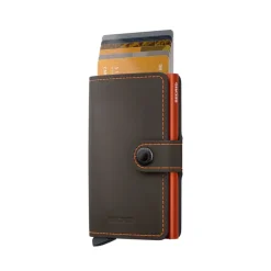 Secrid Miniwallet Matte truffle orange