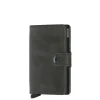 Clearance Secrid Miniwallet Portemonnee Vintage olive / black