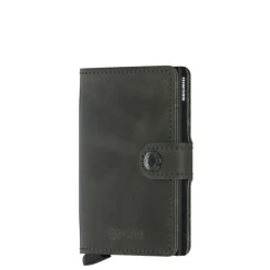 Clearance Secrid Miniwallet Portemonnee Vintage olive / black