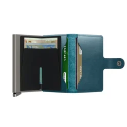 Discount Secrid Miniwallet Portemonnee Dusk teal