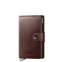 Clearance Secrid Miniwallet Portemonnee Dusk dark brown