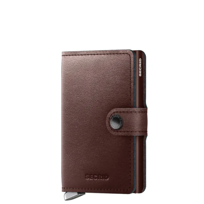 Clearance Secrid Miniwallet Portemonnee Dusk dark brown