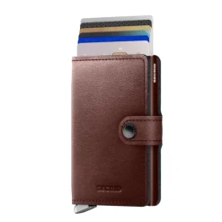 Clearance Secrid Miniwallet Portemonnee Dusk dark brown