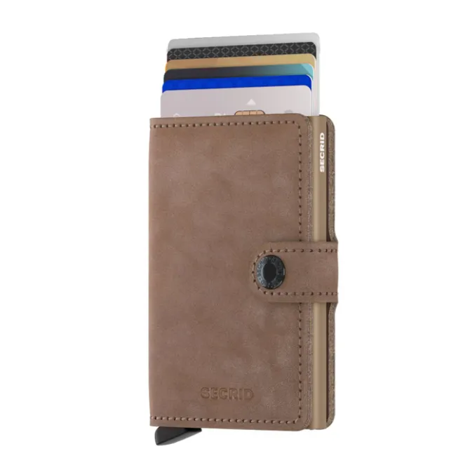 New Secrid Miniwallet Portemonnee Vintage taupe
