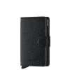 Outlet Secrid Miniwallet Portemonnee Veg black-black