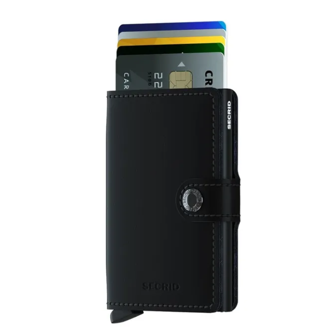 Online Secrid Miniwallet Portemonnee Matte black