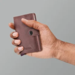 Discount Secrid Miniwallet Portemonnee Vintage mauve