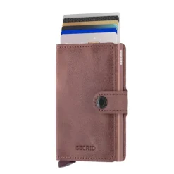 Discount Secrid Miniwallet Portemonnee Vintage mauve