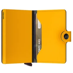 Secrid Miniwallet Portemonnee Yard Powder ochre