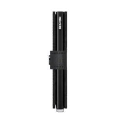 Best Secrid Miniwallet Portemonnee Emboss Lines black