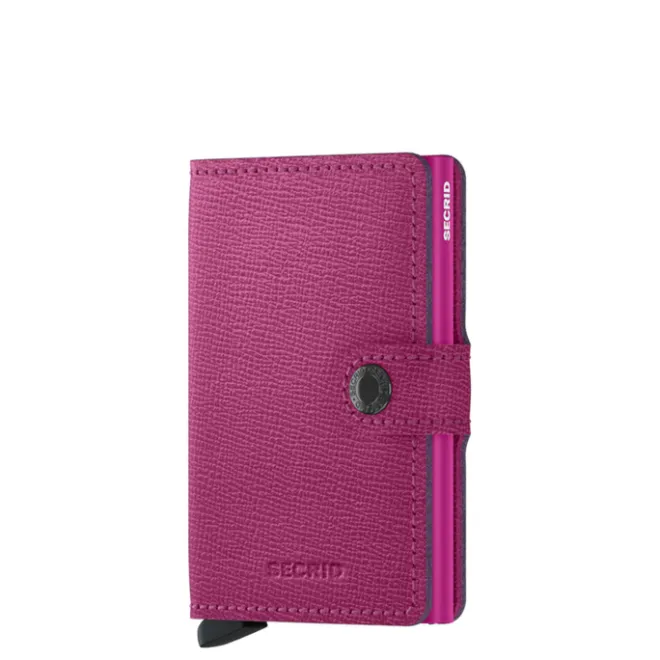Secrid Miniwallet Portemonnee Crisple fuchsia