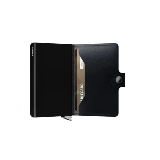 Outlet Secrid Miniwallet Portemonnee Dusk black