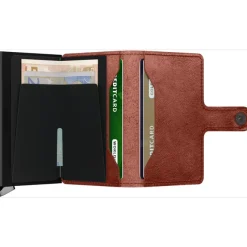 Online Secrid Miniwallet Premium Basco brown