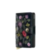 Online Secrid Miniwallet Stitch Floral V2 black