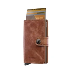 Best Secrid Miniwallet Vintage cognac-brown