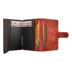 Clearance Secrid Miniwallet Vintage orange