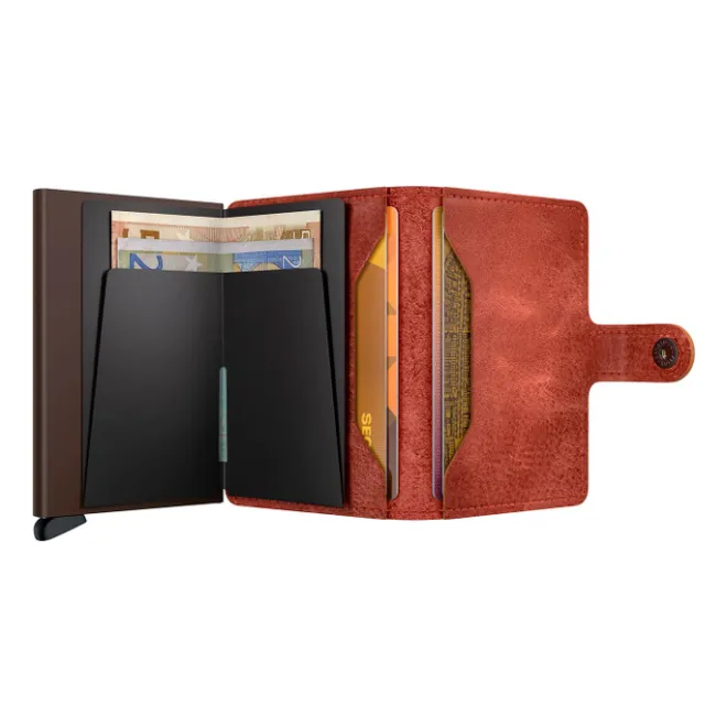 Clearance Secrid Miniwallet Vintage orange