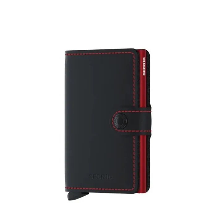 Hot Secrid Miniwallet Wallet Matte black & red