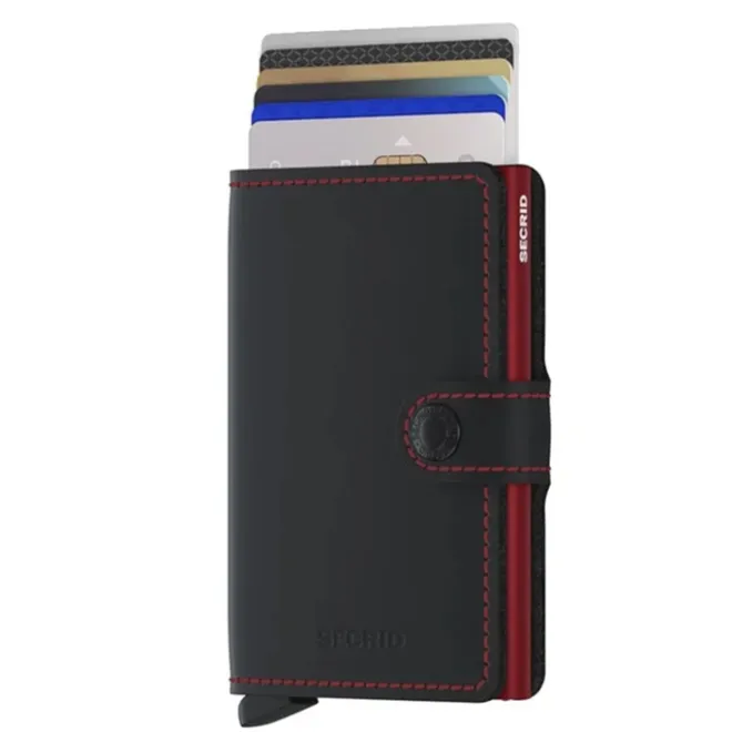 Hot Secrid Miniwallet Wallet Matte black & red