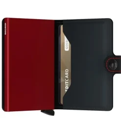 Hot Secrid Miniwallet Wallet Matte black & red