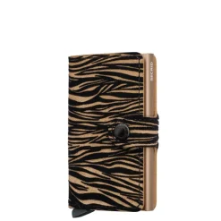 Outlet Secrid Miniwallet Zebra beige