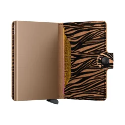 Outlet Secrid Miniwallet Zebra beige
