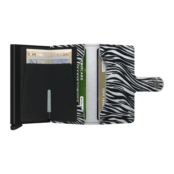 Sale Secrid Miniwallet Zebra light grey