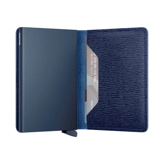 Outlet Secrid Slimwallet Crisple navy