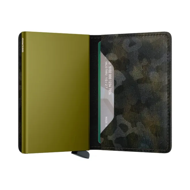 Clearance Secrid Slimwallet Jungle moss