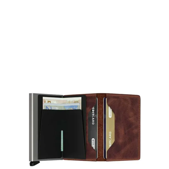 Clearance Secrid Slimwallet Portemonnee Vintage brown