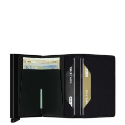Outlet Secrid Slimwallet Portemonnee Crisple black
