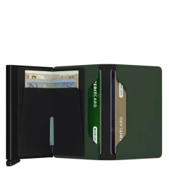 Best Secrid Slimwallet Portemonnee Matte green & black