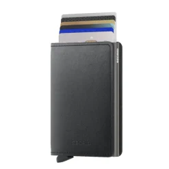 Outlet Secrid Slimwallet Portemonnee Mirum Plant-Based black
