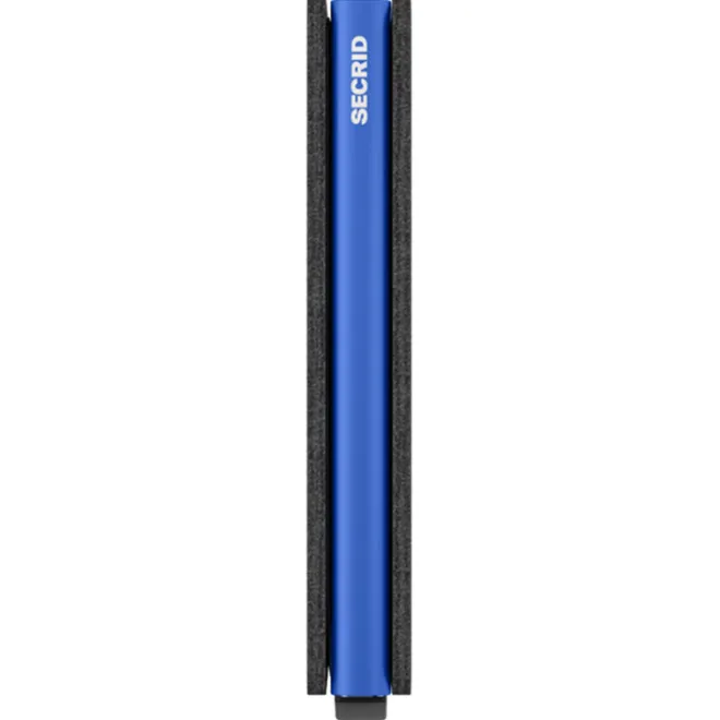 Sale Secrid Slimwallet Portemonnee Matte black & blue
