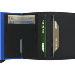 Sale Secrid Slimwallet Portemonnee Matte black & blue