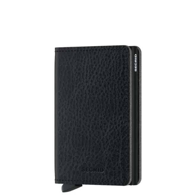 Online Secrid Slimwallet Portemonnee Veg black-black