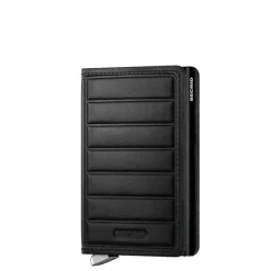 Discount Secrid Slimwallet Portemonnee Emboss Lines black